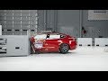 2019 tesla model 3 driverside small overlap iihs crash test