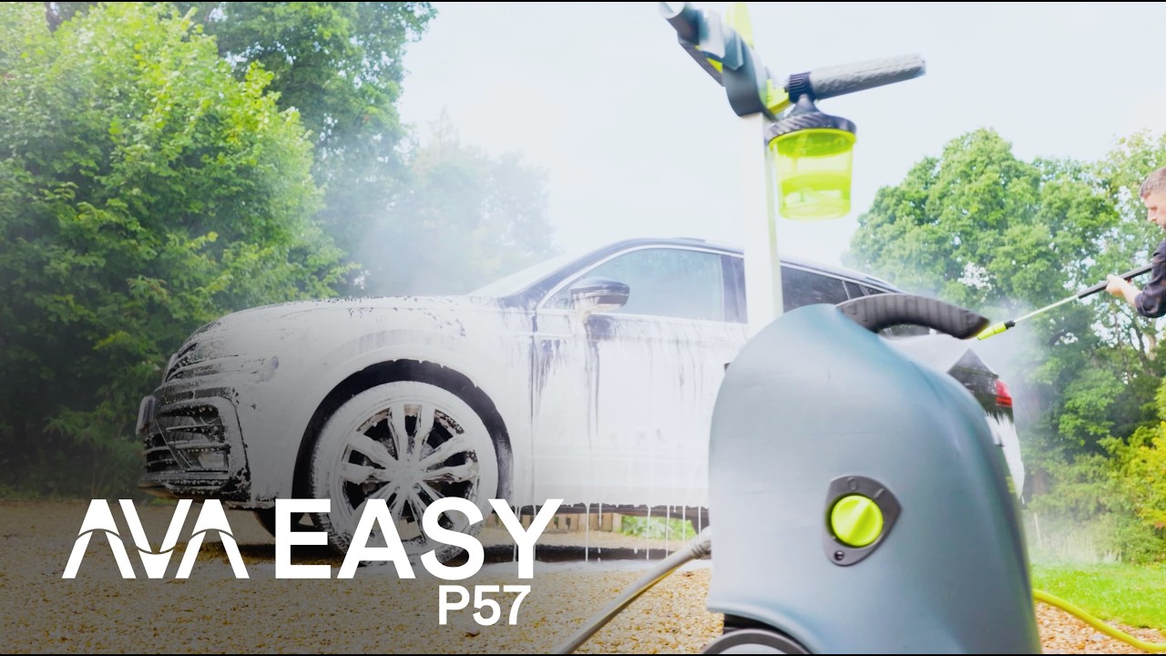 AVA Easy P57 Pressure Washer - UK - YouTube