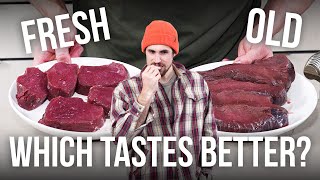 Testing 5 Year Old Elk Meat Can We Taste The Difference?
