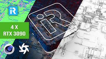 Octane Render Farm for C4D | Cinema 4D & Octane Render with 4 x RTX 3090 | iRender