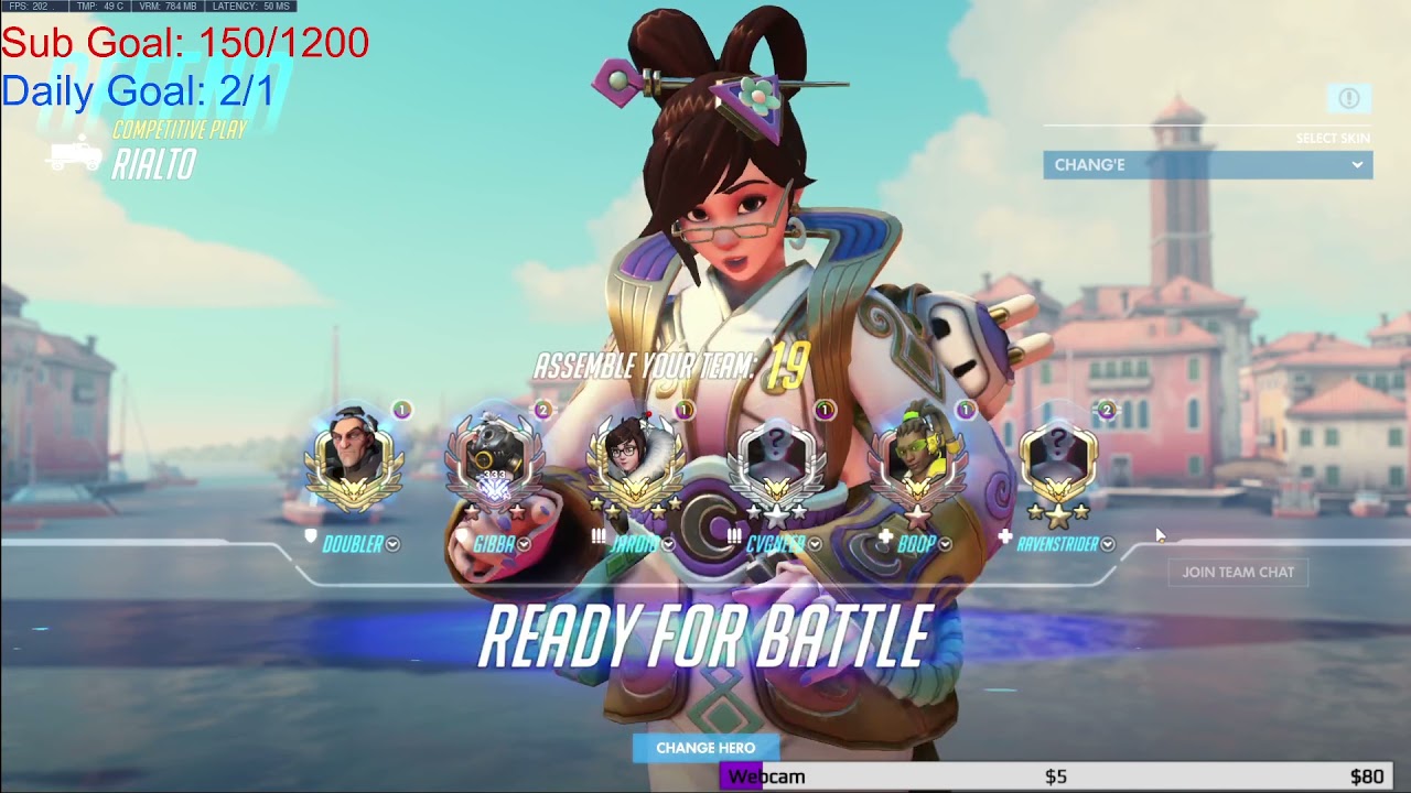 JARDIO BEST MEI EVER - OVERWATCH GAMEPLAY SEASON 31 TOP 500