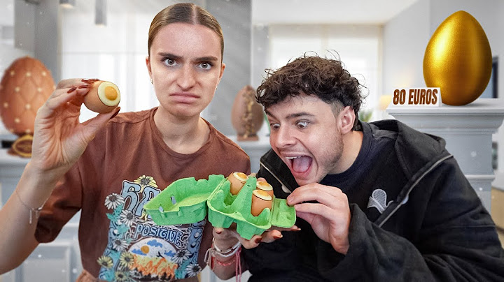 On TESTE les œufs en CHOCOLATS les PLUS CHERS avec FAB
