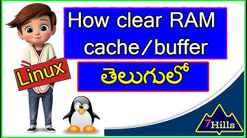 How to clear RAM cache/buffer In Linux machine | Unix In Telugu | Linux