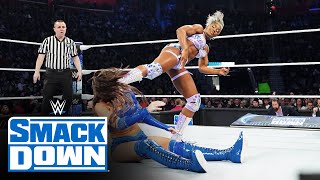 Jade Cargill \& Bianca Belair beat Chelsea Green \& Piper Niven: SmackDown highlights, April 12, 2024