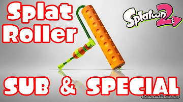 Splatoon 2: Splat Roller + Sub Weapon & Special Weapon - Splatoon 2 Gameplay (Global Testfire Demo)
