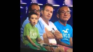 Dünya Kupasında Kamerayı Görünce Çıldıran Çocuk