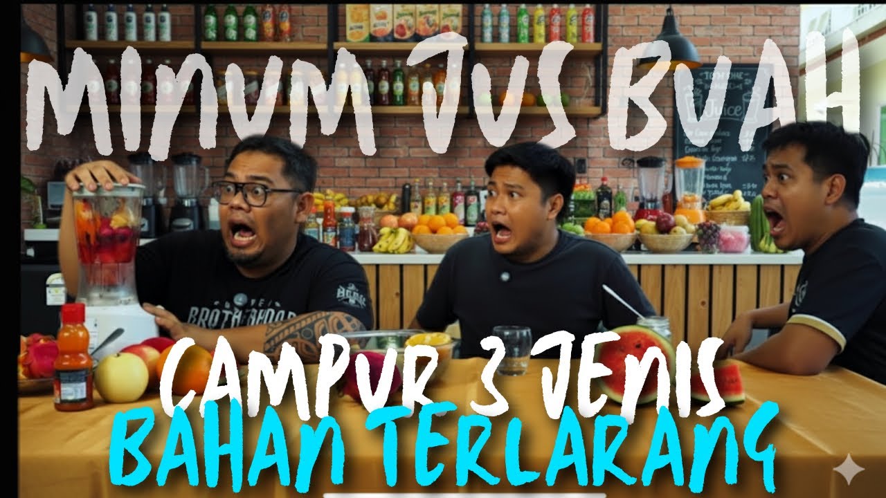 Challenge: Minum Jus Buah buahan Campur Bahan Terlarang