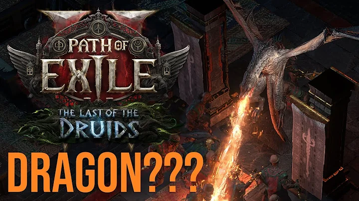 We got a dragon in Path of Exile 2 Last of the druid