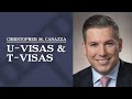 U-Visas and T-Visas | Christopher M. Casazza