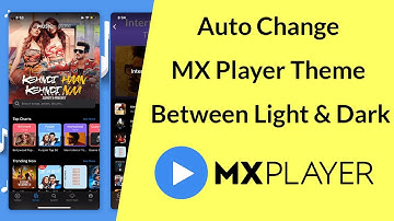 How to Set MX Player App to Change Theme Automatically According to Day & Night?