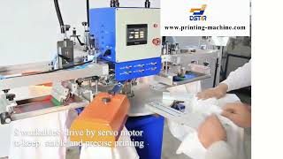 DX-TR802 2 color textile screen printing machine