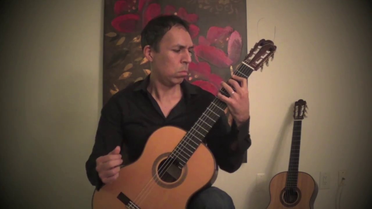 Classical Guitar-  Etude 12, by Heitor Villa-Lobos