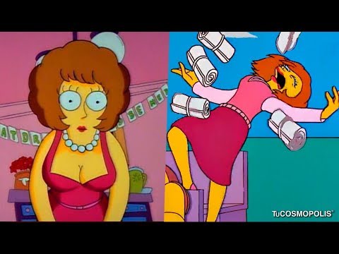 Video: ¿Por qué los Simpson mataron a Maude Flanders?