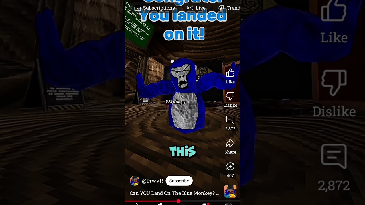 I Landed On It