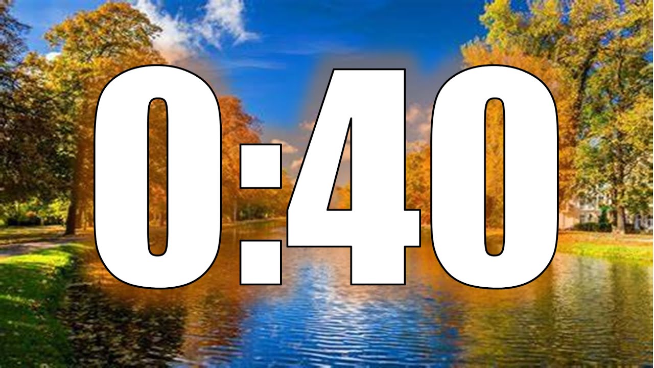 40 Seconds Timer - YouTube