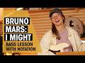 I Might — Bruno Mars | Bass Lesson with Notation | @SusiLotter | Thomann