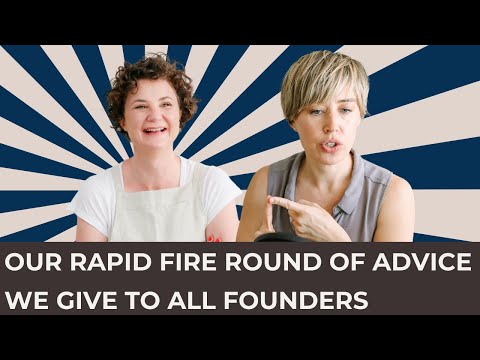 All the advice we give founders