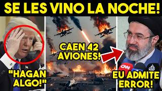 CAOS TOTAL! TRUMP HELADO, EU ADMITE ERROR CONTRA IRAN. CAE ESCUADRON, EJERCITO SE ARREPIENTE