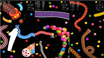 Worm Battle: Snake Game Gameplay Walkthrough #1 (Android, IOS)