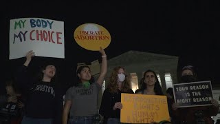 Protest outside US Supreme Court after abortion draft ruling leaks | AFP