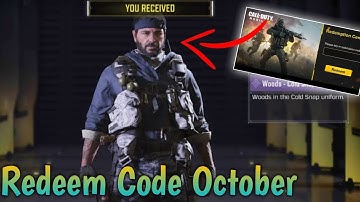Redeem Code Codm 2022 | Codm Redeem Code October 2022 | Call Of Duty Mobile Redeem Code October 2022