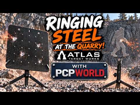 Ringing Steel at the Quarry! Airguns vs Atlas Targets