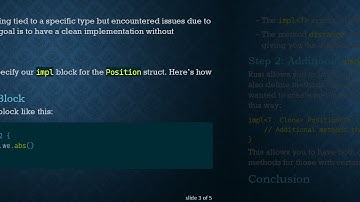 How to Implement a Method for All Struct Type Parameters in Rust
