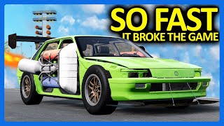 This Car is SO FAST It Broke BeamNG...