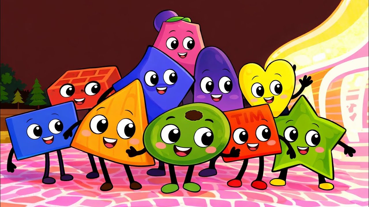 Little Baby Bum | The Shapes Song Epic Hop Off Remix | Sponsored By Gamavision