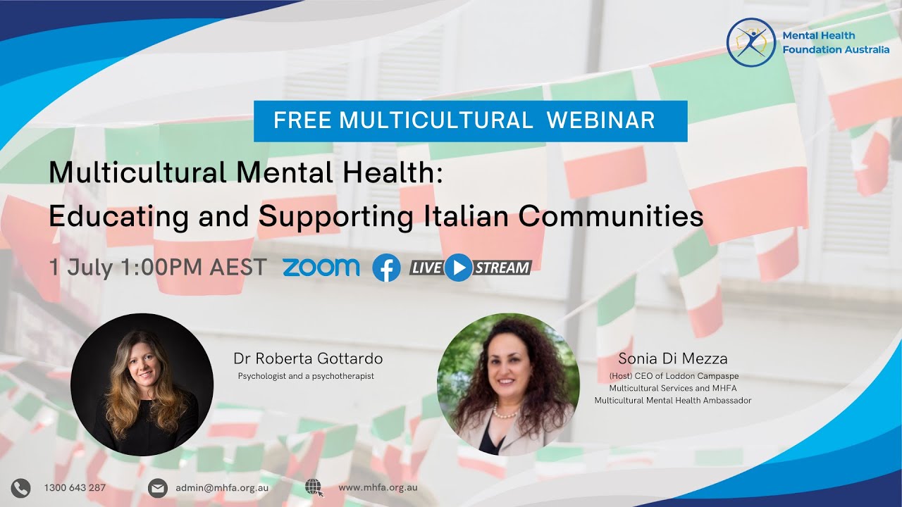 Multicultural Mental Health: Educating and Supporting Italian ...