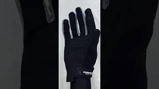 KOMINE コミネ GK-1683 Ride Mesh Gloves Alessia, Black Silver / GK-1683 ライドメッシュグローブ, ブラックシルバー