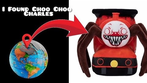 I FOUND CHOO CHOO CHARLES GOOGLE EARTH AND GOOGLE MAP #googleapps #googleearth #googlemaps 