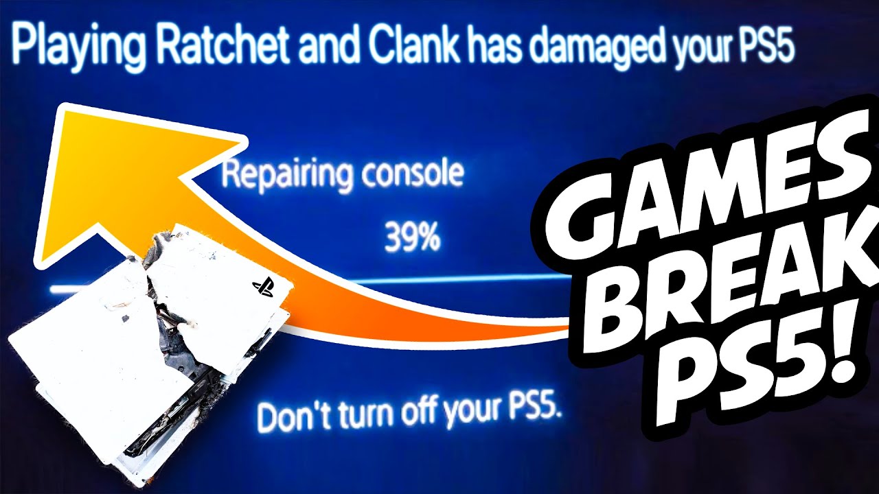 PS5 Games Breaking Consoles! - YouTube