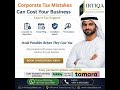 Corporate Tax Mistakes That Cost Businesses Big 💸 | UAE Tax Tips