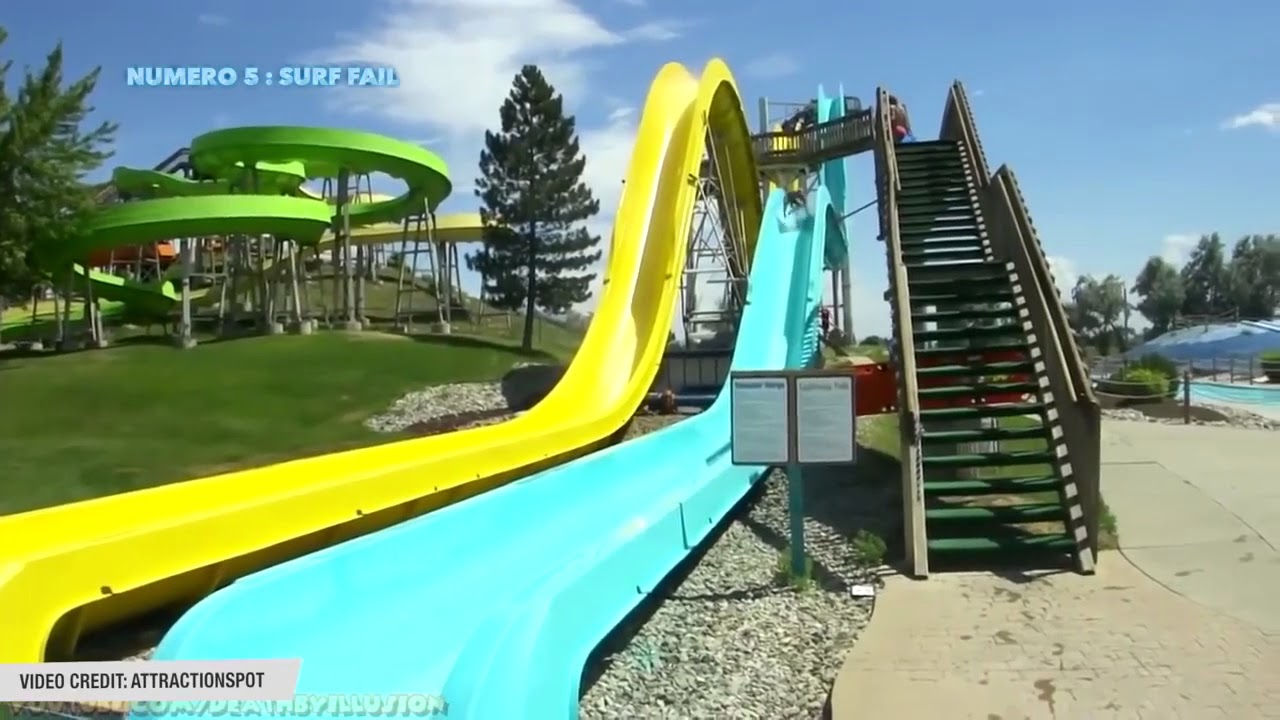 LES 10 PIRES ACCIDENTS DANS DES TOBOGGANS AQUATIQUES !!! (Top 10