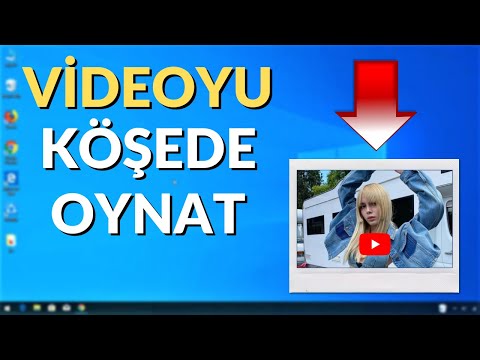 Videoyu Masaüstünde Ayrı Pencerede Açma | Arka planda Film İzleyin !