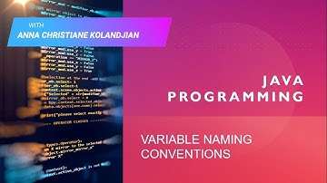 Variable Naming Conventions like a PRO! - JAVA introduction - 2