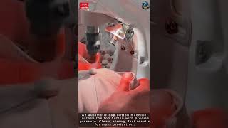 Cap Machine Button Automatic For Fast Sewing Production#tool