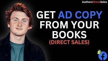 GET Your AD COPY From Your BOOKS (Direct Sales)