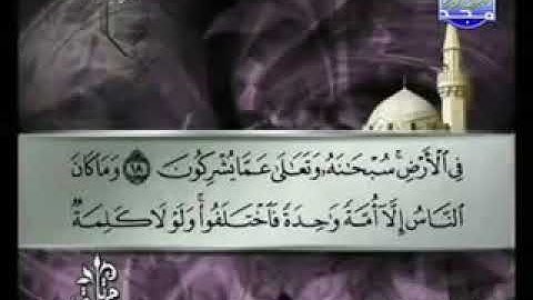 010 سورة يونس كاملة الشيخ توفيق الصائغ