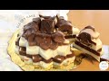 Receta de Gelatina RELLENA DE KINDER DELICE !!! Paso a paso/ DULCES CAKE