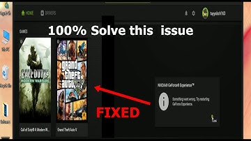 100% Working Nvidia GeForce Experience Not Opening Error [Solution Here]