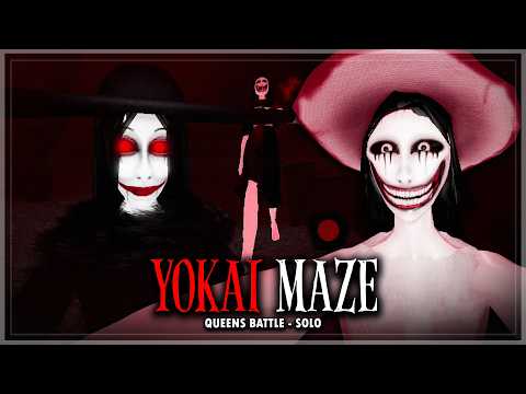 Yokai Maze - Queens Battle - Solo (Full Walkthrough) | Roblox