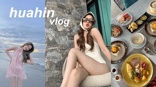 Huahin Vlog 🌊 | beach content 📸, 24hrs road trip 🚗, พาไปร้านลับอาหารในหัวหิน 🍲 | Beamsareeda 💖