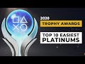 PlayStation's Best & Easiest Platinums of 2020 - The Trophy Awards