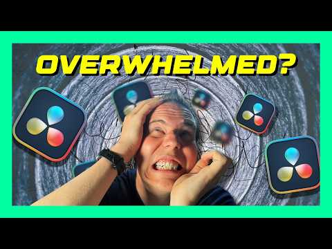 Overwhelmed Learning Video Editing? Do this.