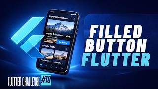Flutter Widgets (6): Filled Button Widget 📱 FLUTTER TUTORIAL #10