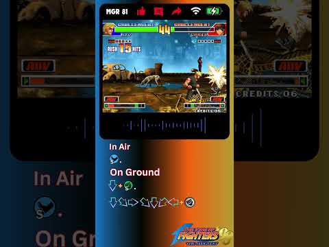 KOF 98 - Ryo ( KOF 94 ) Combo