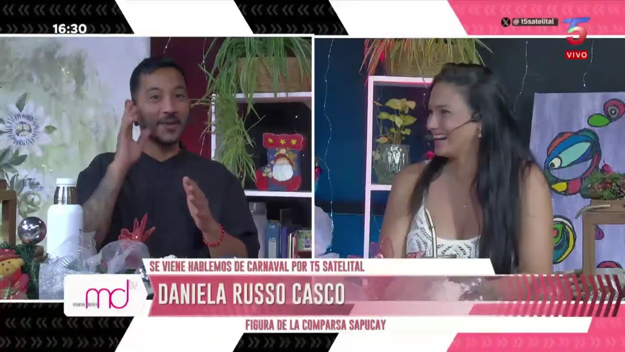HABLAMOS DE CARNAVAL CON PABLO Y DANIELA RUSSO CASCO