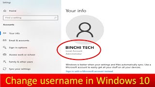 How to Change User Name of Account in Windows 10 | laptop me username kaise change karen
